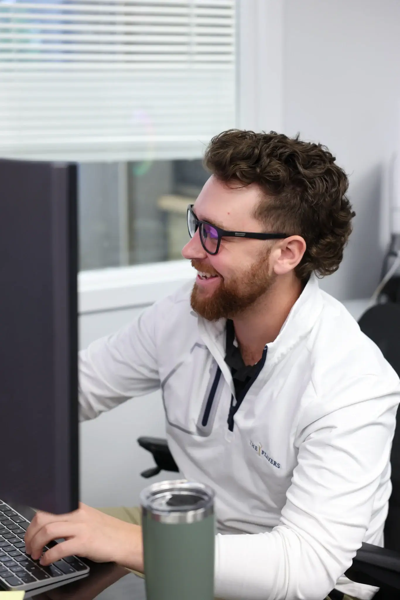 An America First Healthcare advisor working at their desk